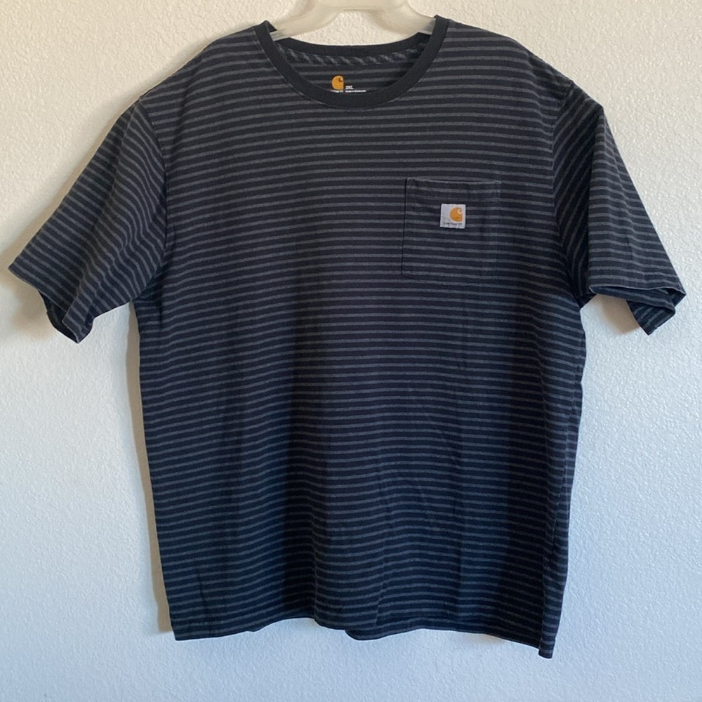 CARHARTT Men’s Three (3 pcs.) Short Sleeves Pocket T Shirts Size 2XL - Picture 5 of 11